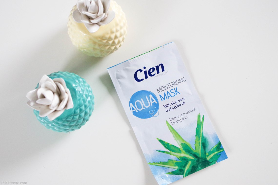 Cien Aqua moisturising mask, Lidl, Review, 1310bynora